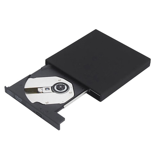 External mobile DVD-RW USB slim Box (Black) - не требует дополнительного питания!!! (черные) NoName