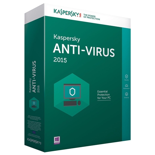 Kaspersky Anti-Virus 2015 2-Device 1 year