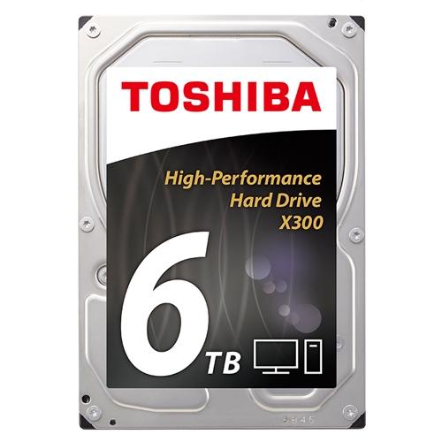 HDD 6000Gb Toshiba X300, 128Mb, SATA III 7200 rpm BOX (original) скоростной