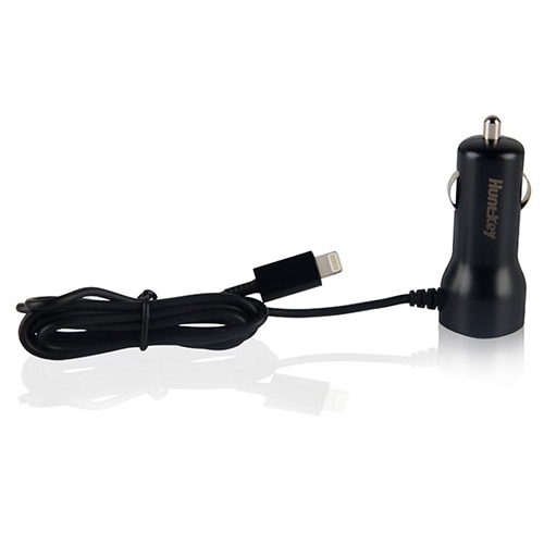 Автомобильная USB зардка от прикуривателя HuntKey USB Car charger 5V/ 1A wo cable