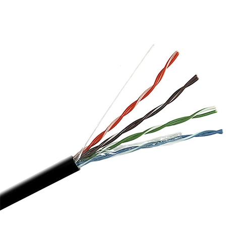 Cable FTP экранированый кабель повышеной механической прочности со стальной несущей жилой (для прокладки вне помещений), метр